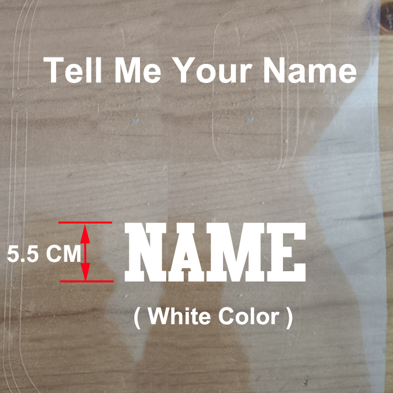 5.5CM Letter Stickers Custom B - Table Tennis Name review and price