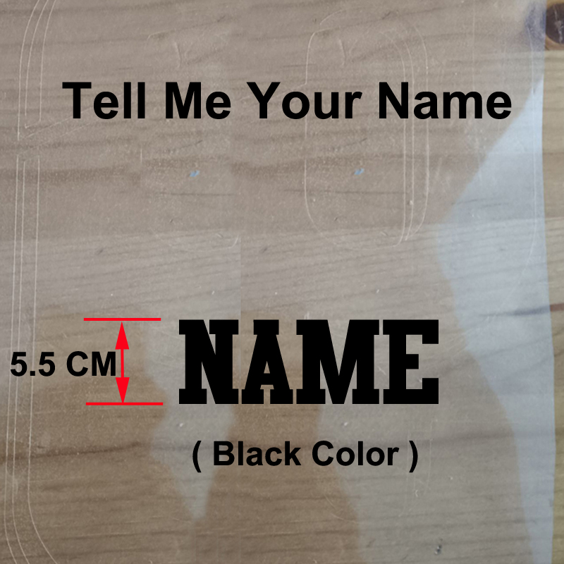 5.5CM Letter Stickers Custom B - Table Tennis Name review and price