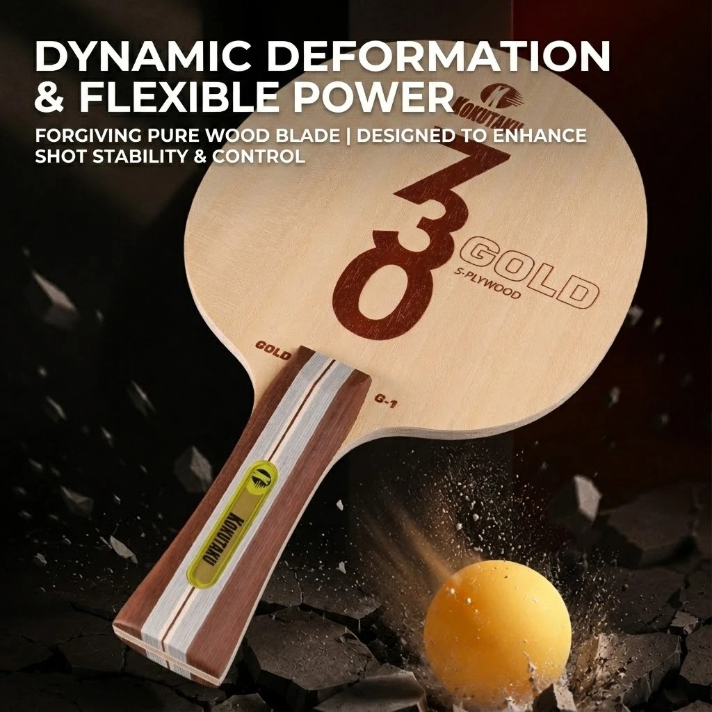 Kokutaku Table Tennis Blade FL - Table Tennis Racket review and price