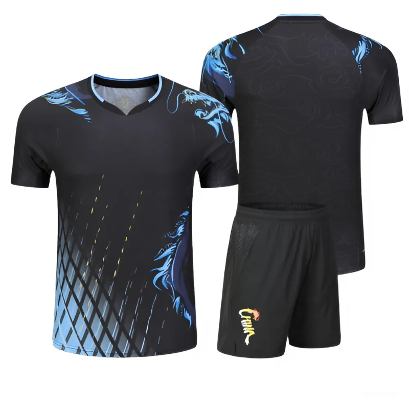 Print Badminton Tennis T-shirt - Table Tennis Outfit review and price