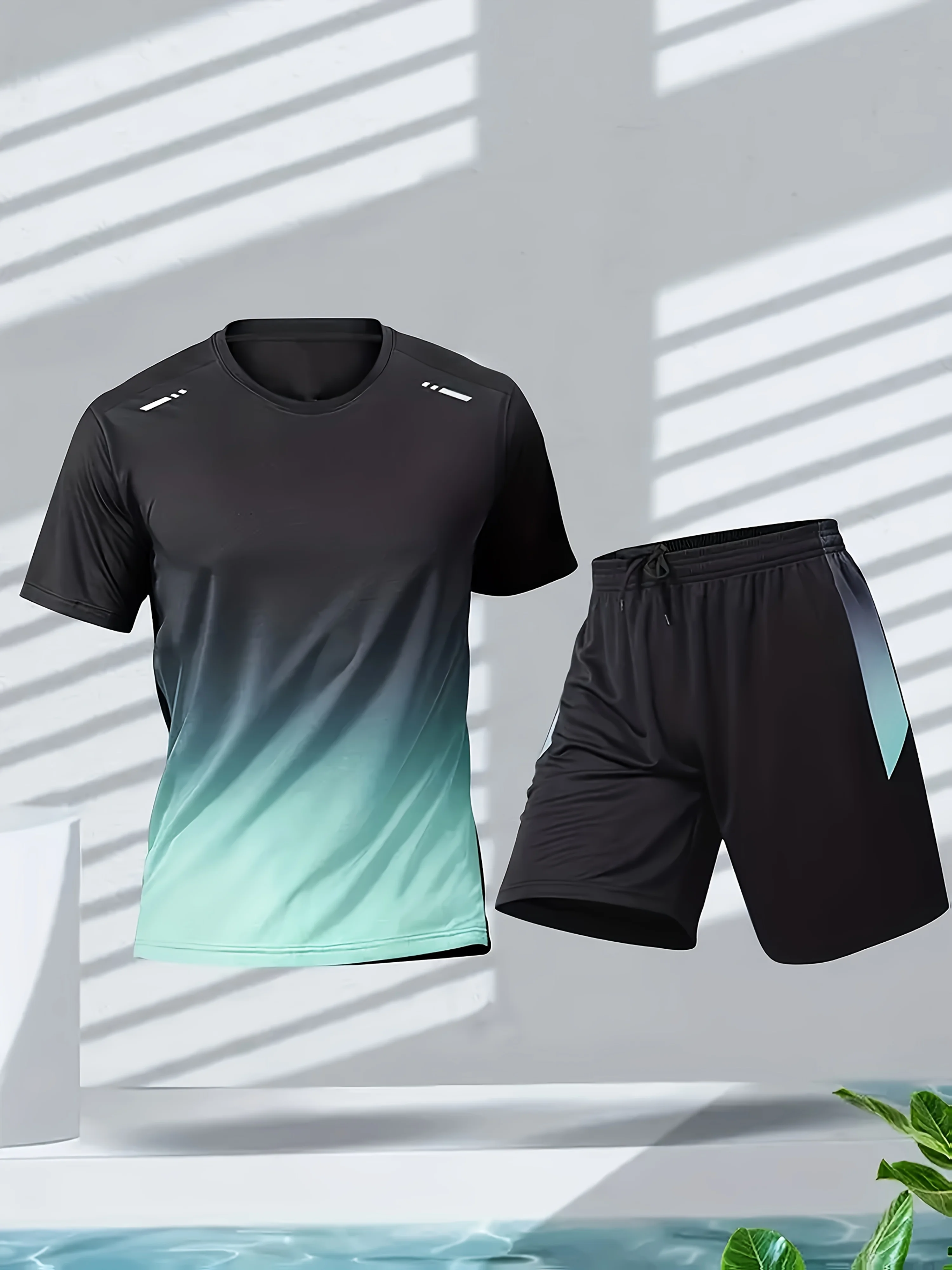 Men's sportswear, ice silk sho - Table Tennis Outfit review and price