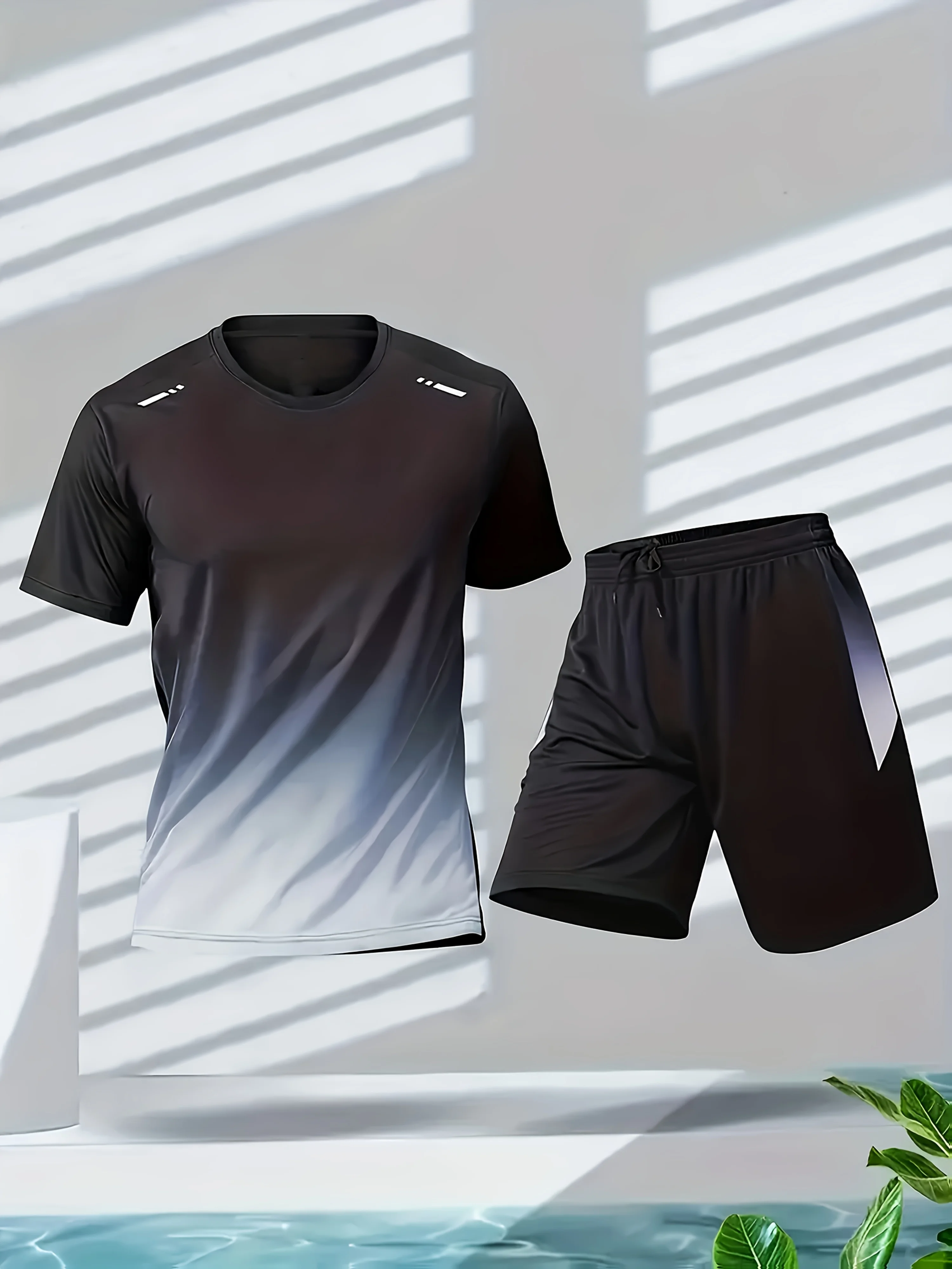 Men's sportswear, ice silk sho - Table Tennis Outfit review and price