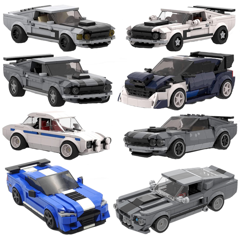 MOC Technical Car Forded GT Ra - Victor Racket Jetspeed review and price