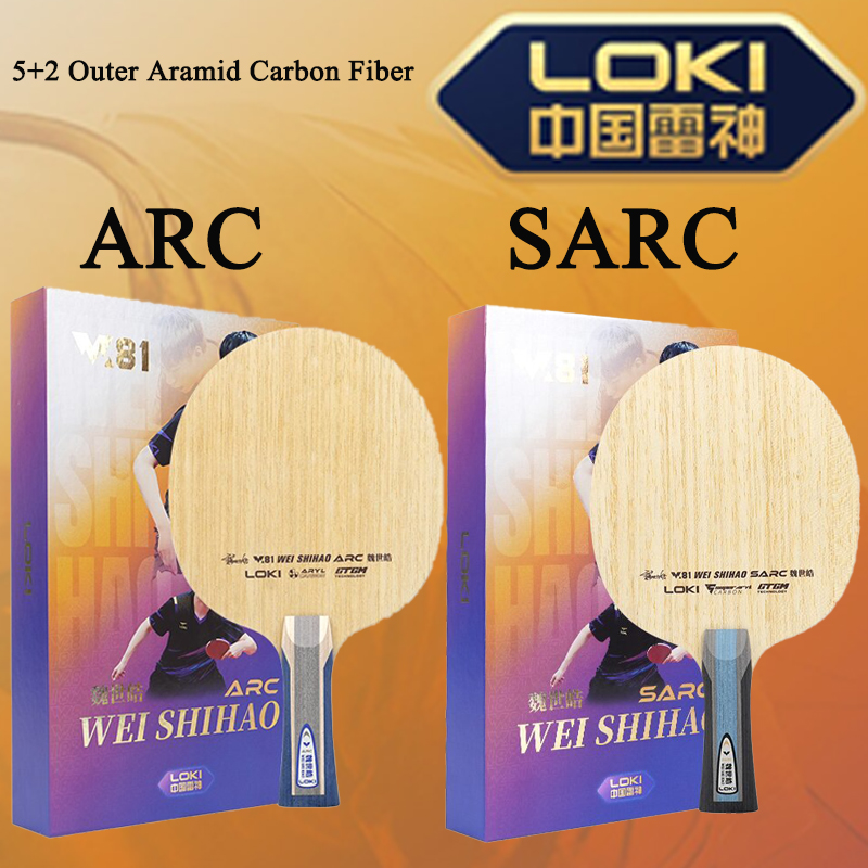 New LOKI W81 Series ARC SARC T - Table Tennis Racket review and price